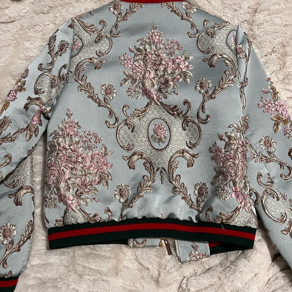 ALBERTO MAKALI BOMBER BEADED JACKET SIZE XS - Picture 7 of 7